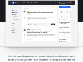 Discy -Wordpress 问答主题